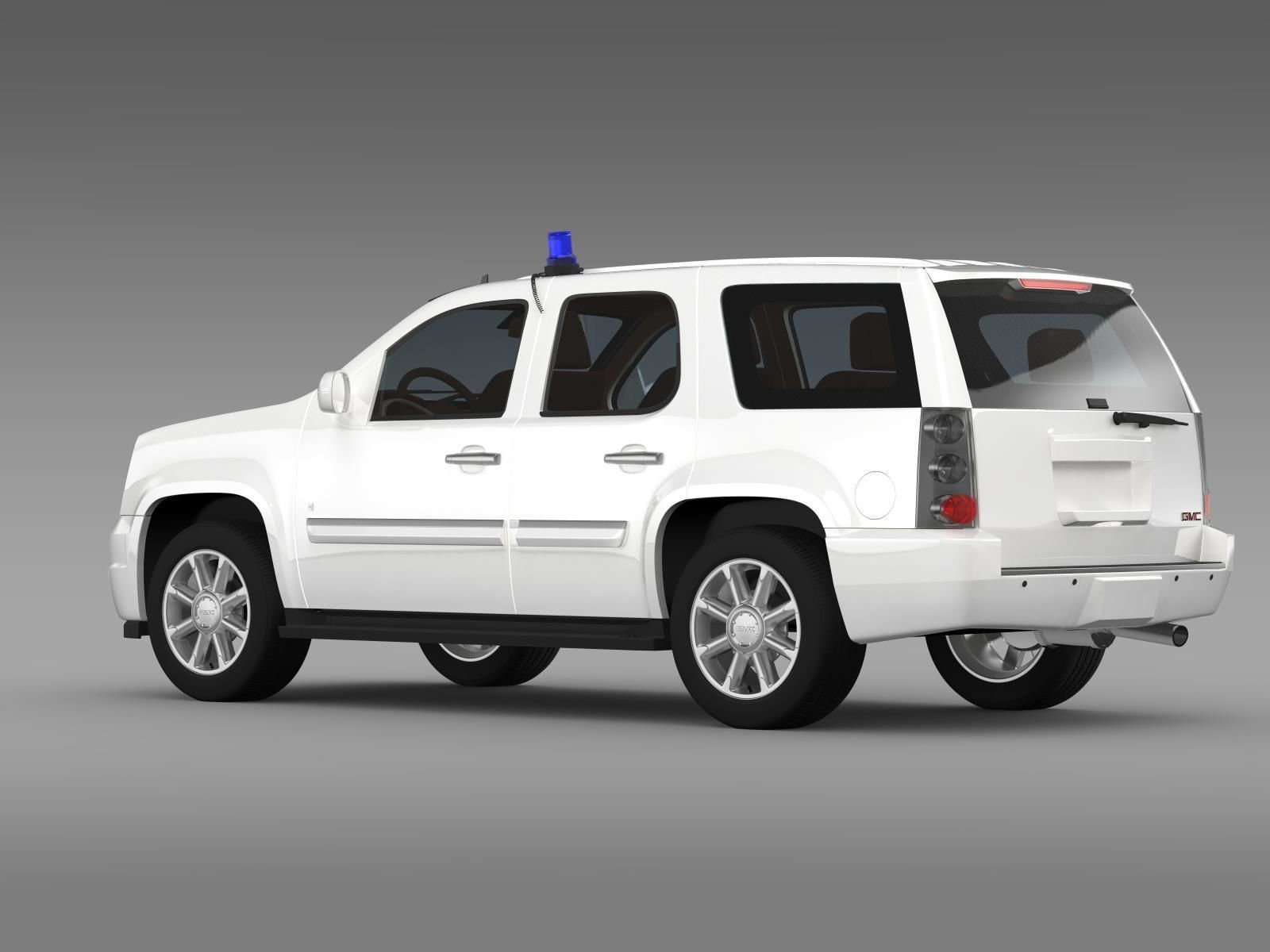 GMC Denali FBI 3D model_16