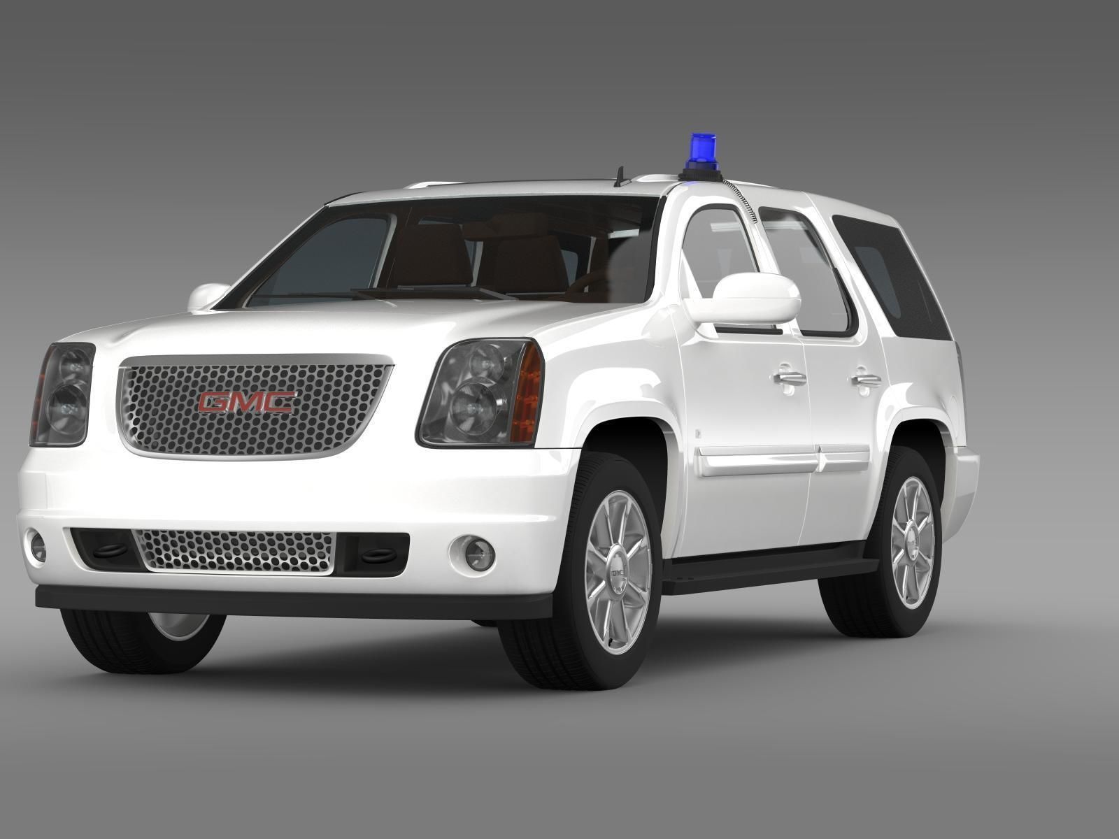 GMC Denali FBI 3D model_13