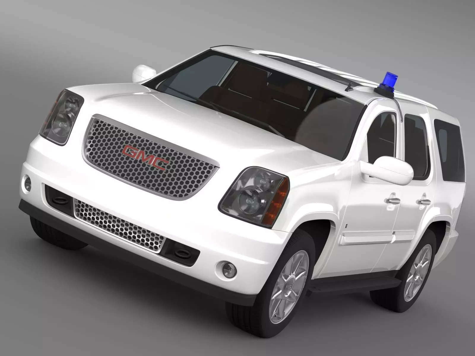 GMC Denali FBI 3D model_0