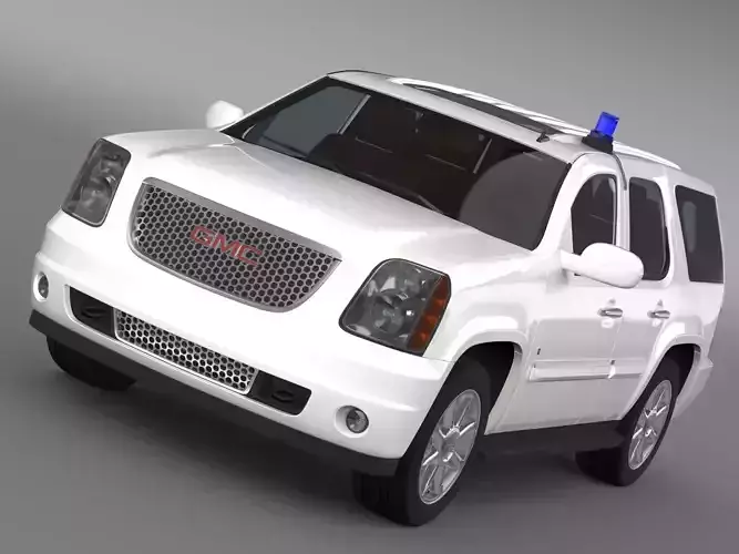 GMC Denali FBI 3D model GMC Denali FBI 3D model