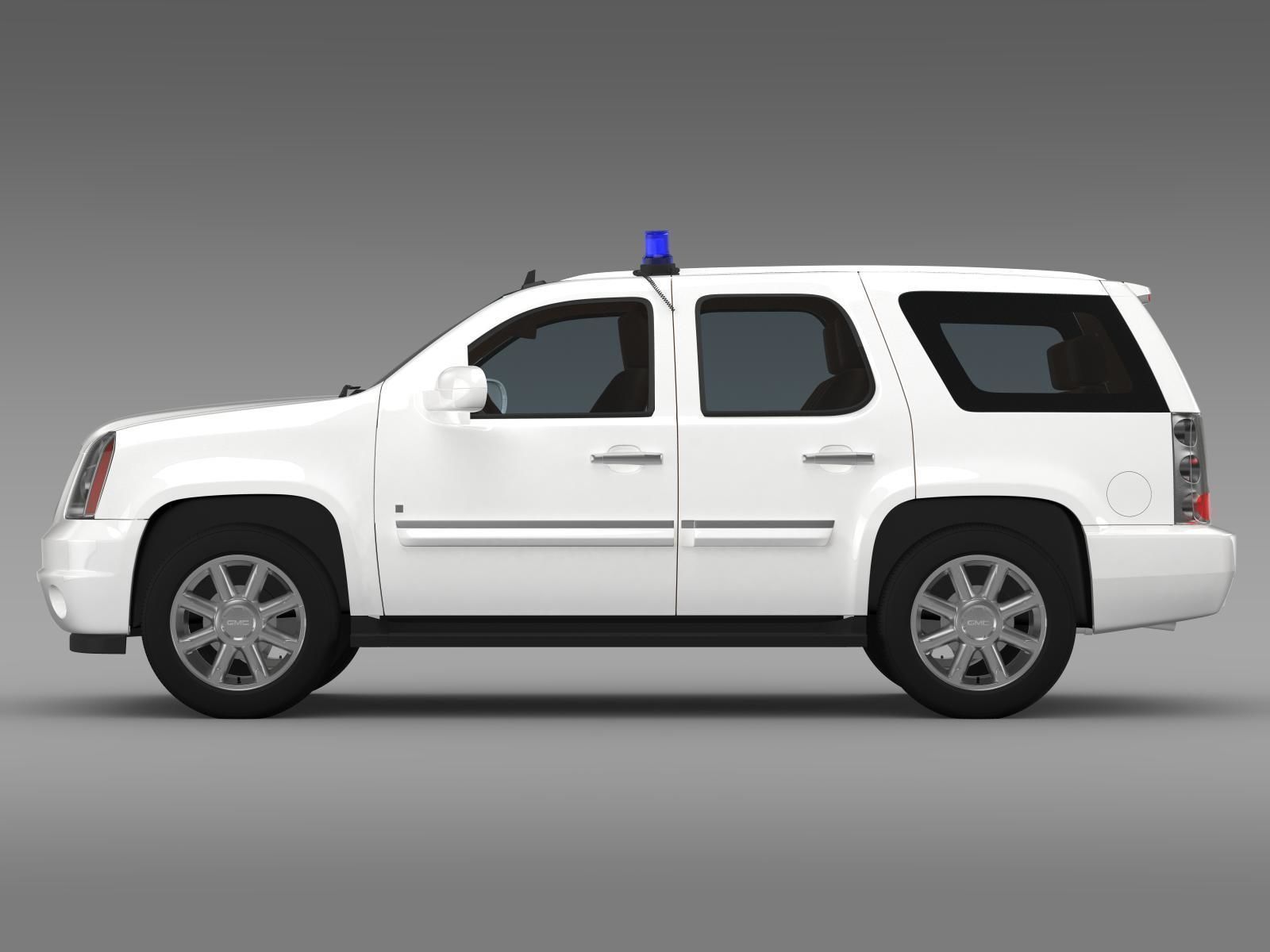 GMC Denali FBI 3D model_15
