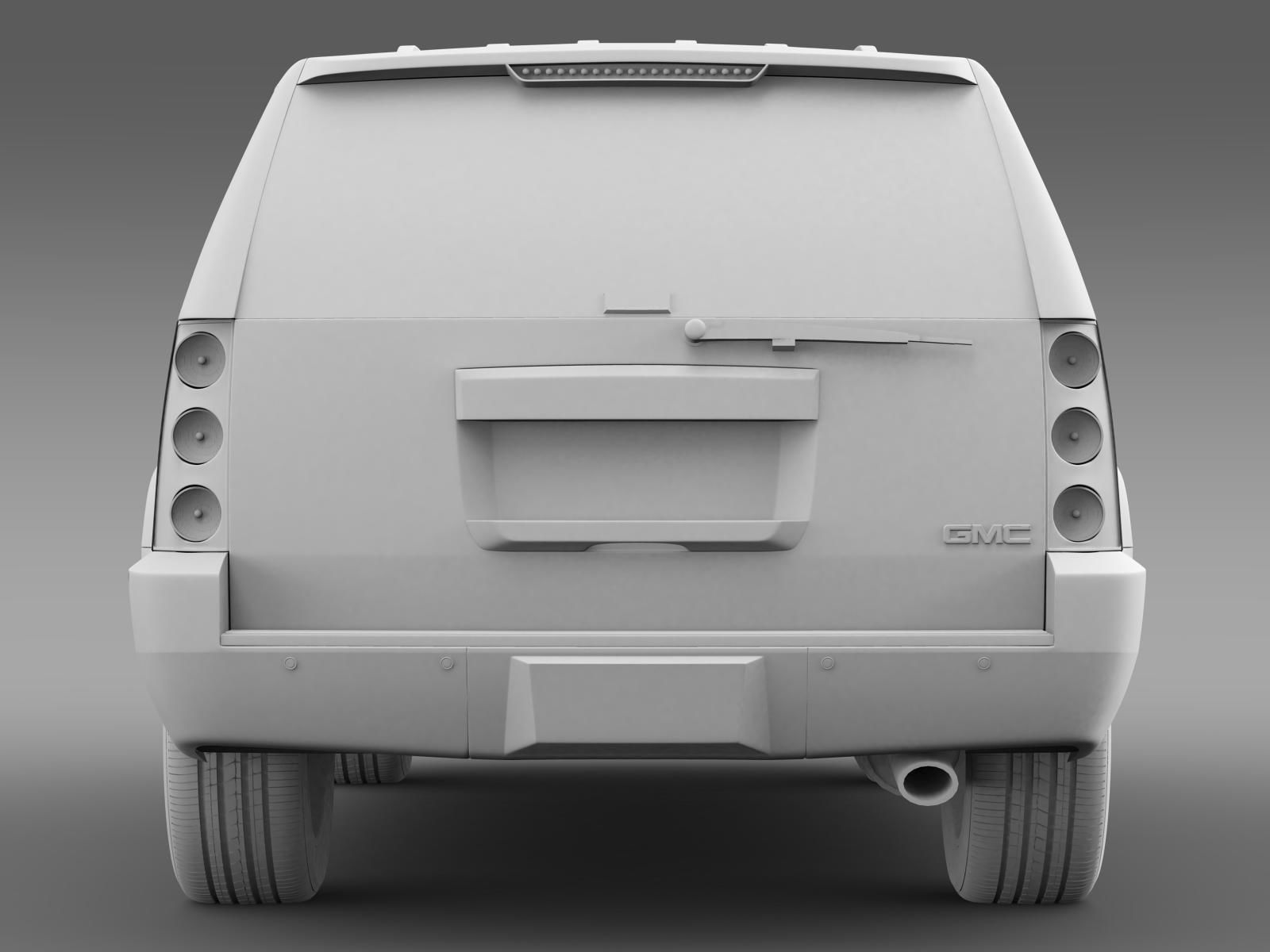 GMC Denali FBI 3D model_5
