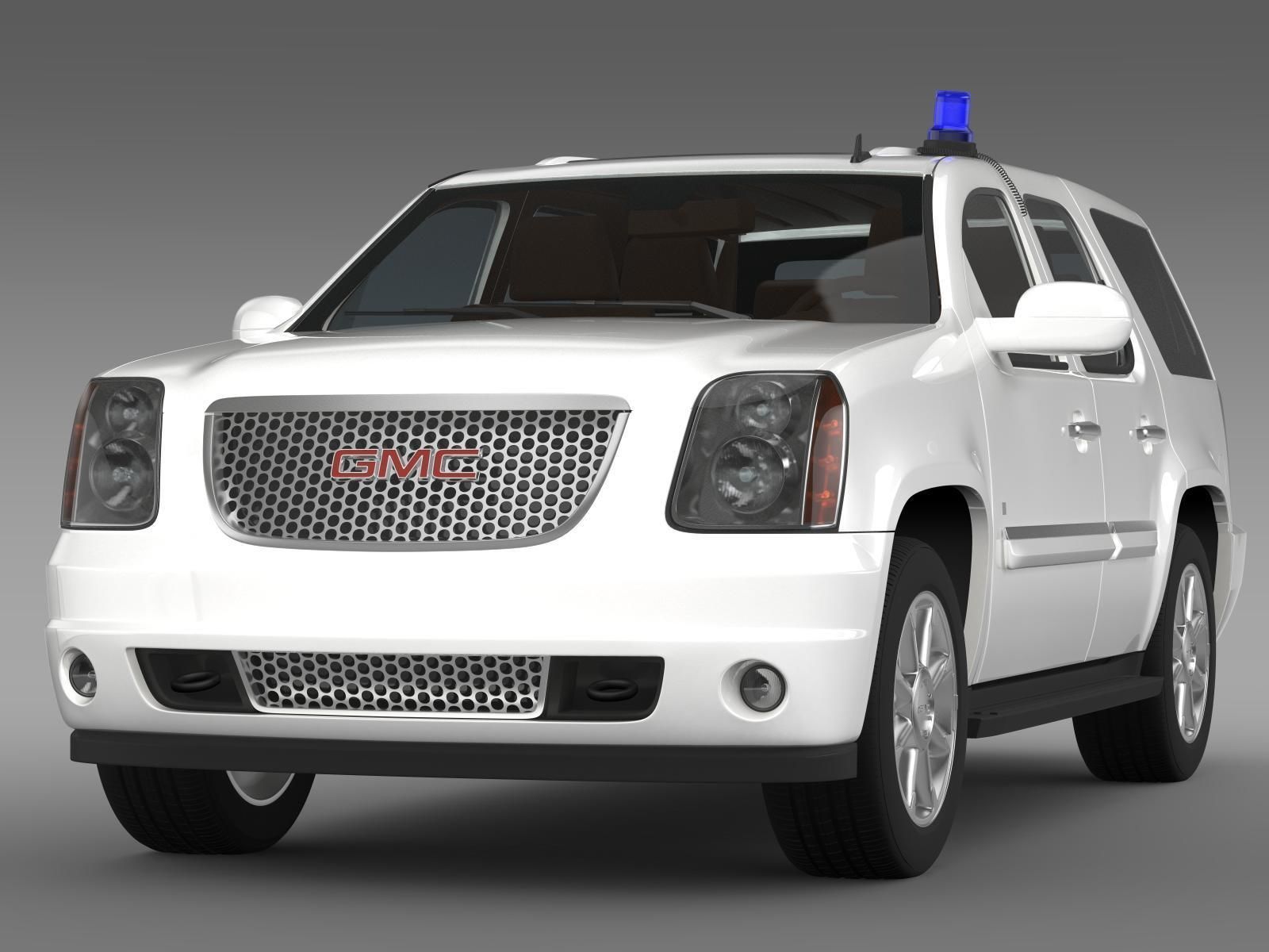 GMC Denali FBI 3D model_12