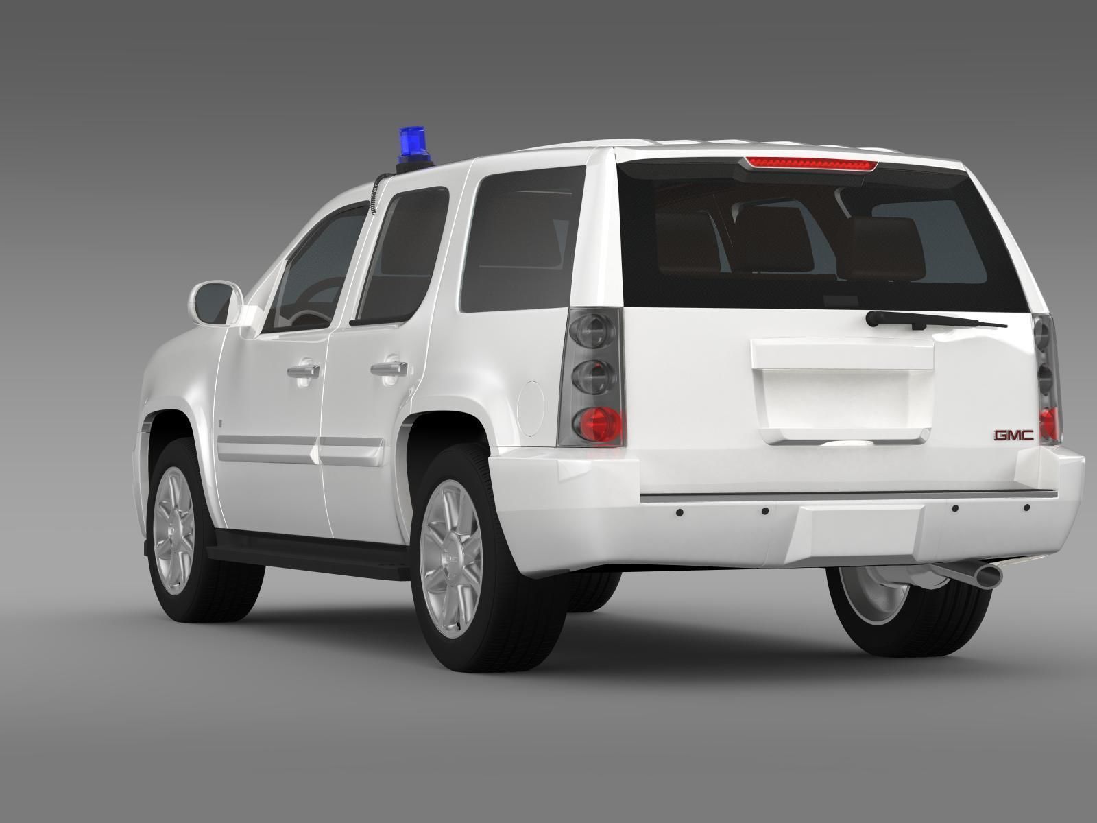 GMC Denali FBI 3D model_17