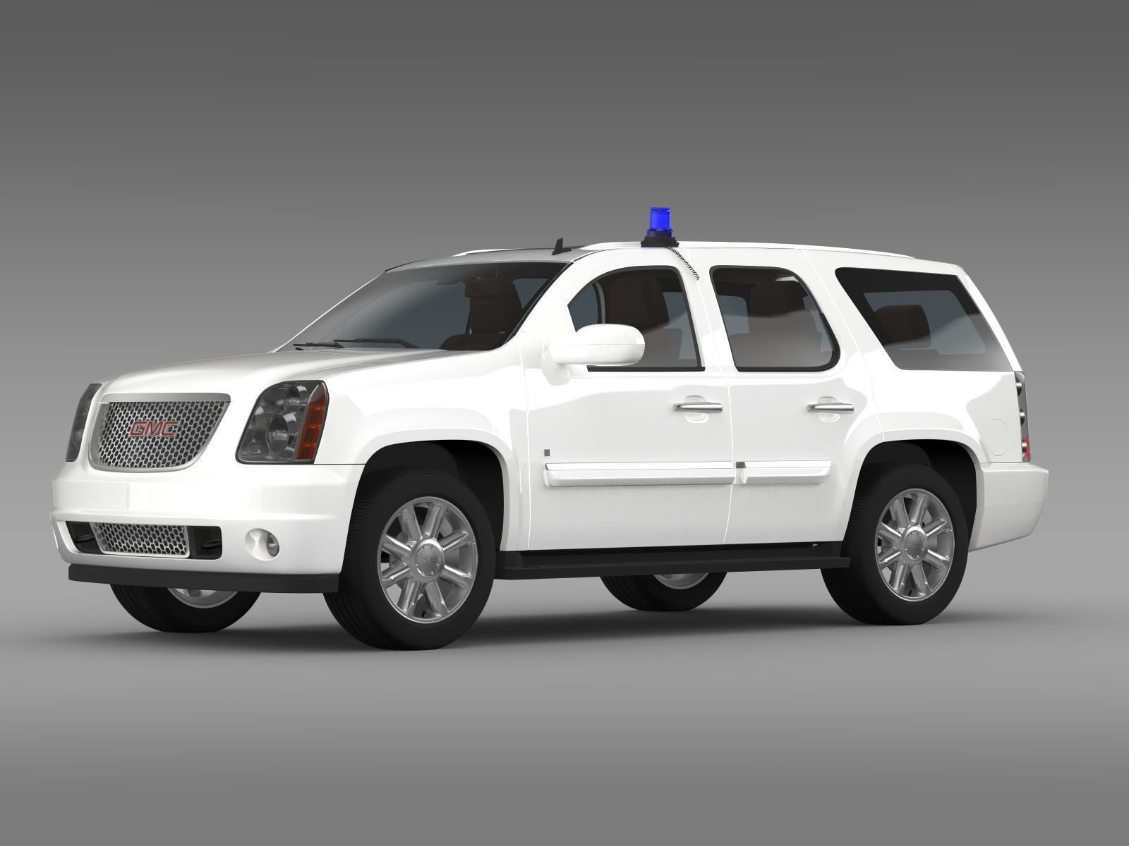 GMC Denali FBI 3D model_14