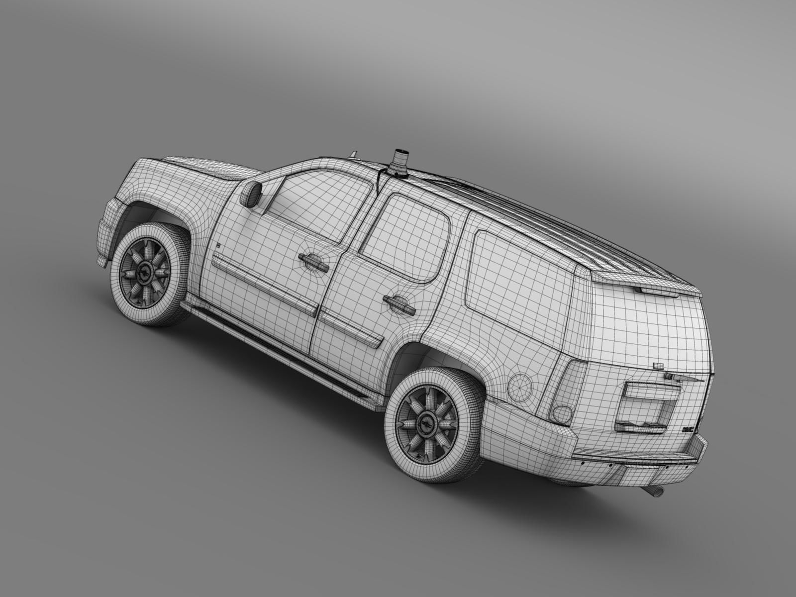 GMC Denali FBI 3D model_10