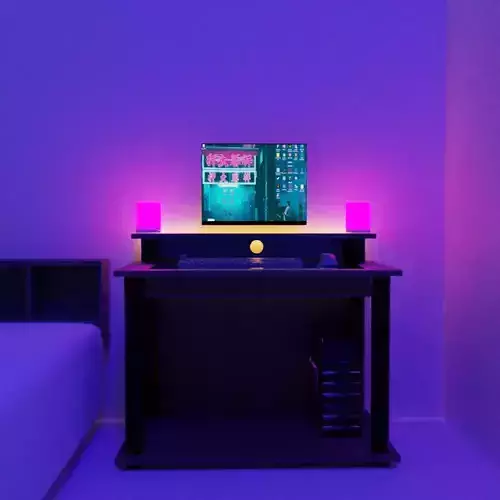 Modern gaming desk Free 3D model