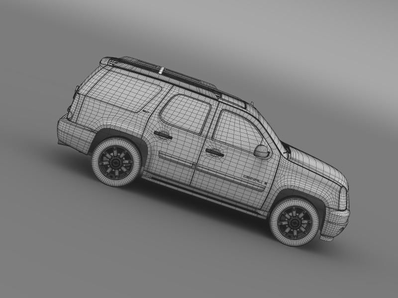 GMC Denali SLT 3D model_12