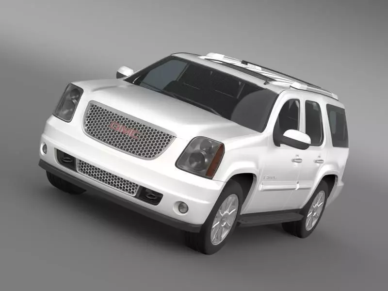 GMC Denali SLT 3D model_0