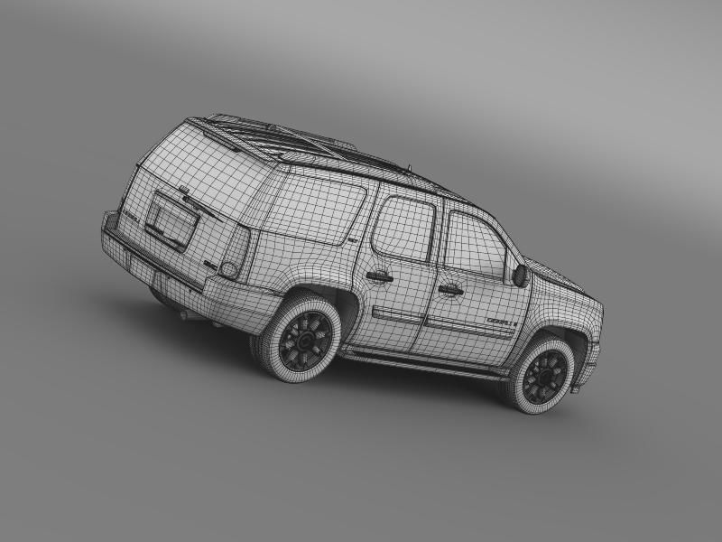 GMC Denali SLT 3D model_10