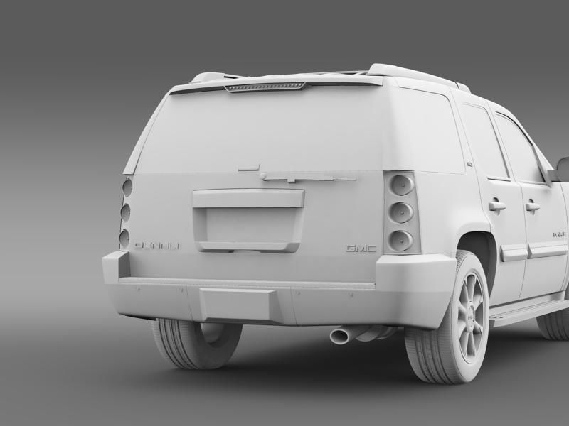 GMC Denali SLT 3D model_8