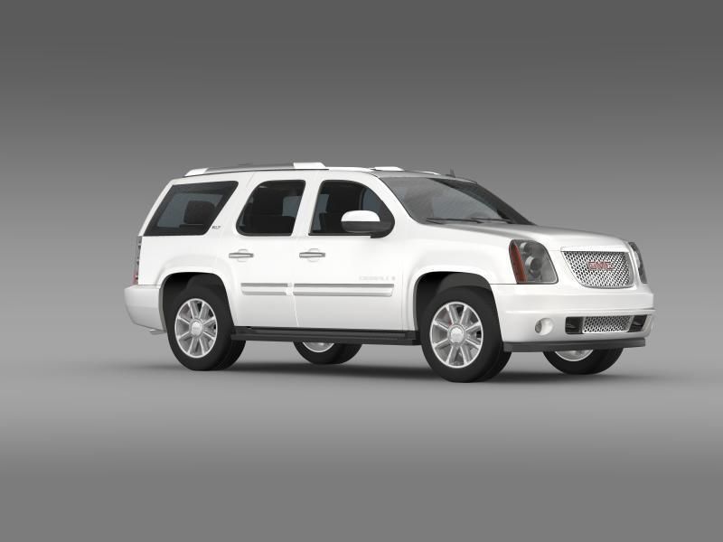 GMC Denali SLT 3D model_4