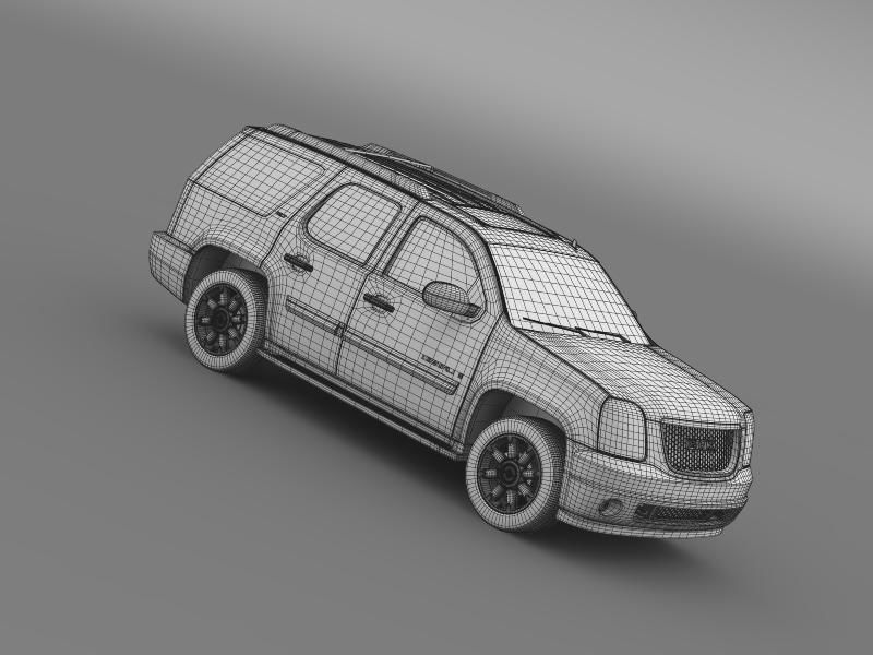 GMC Denali SLT 3D model_13