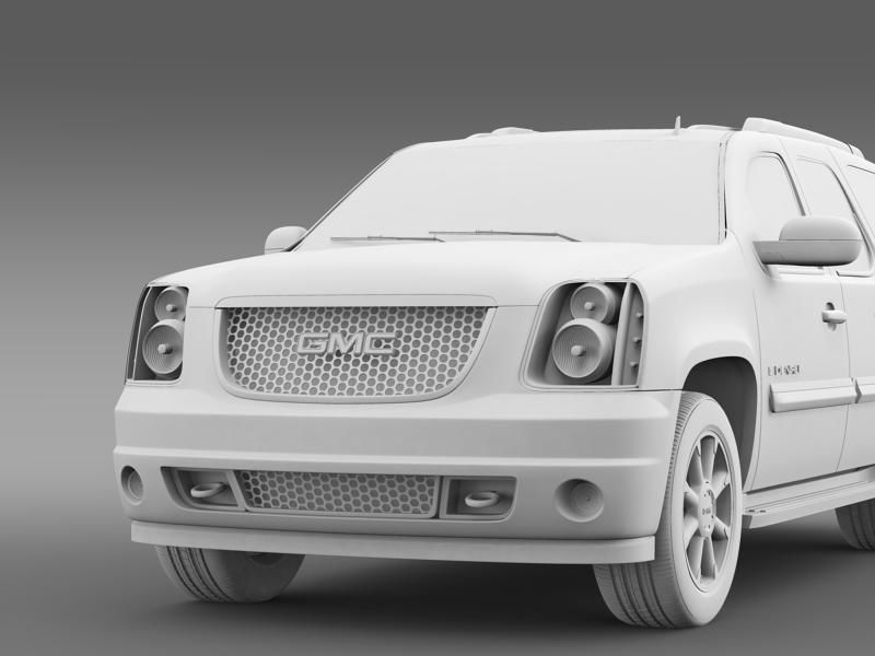 GMC Denali SLT 3D model_9