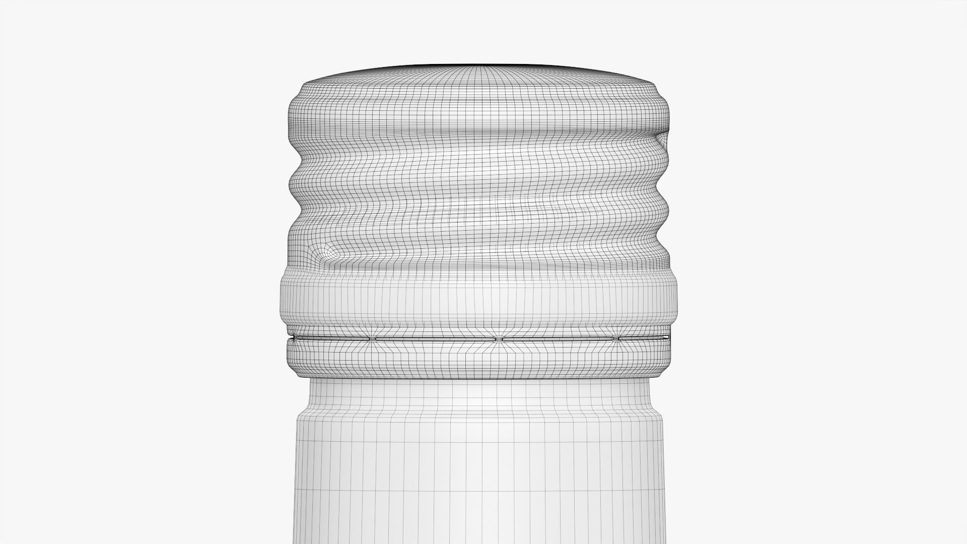 Whiskey bottle 09 3D model_10