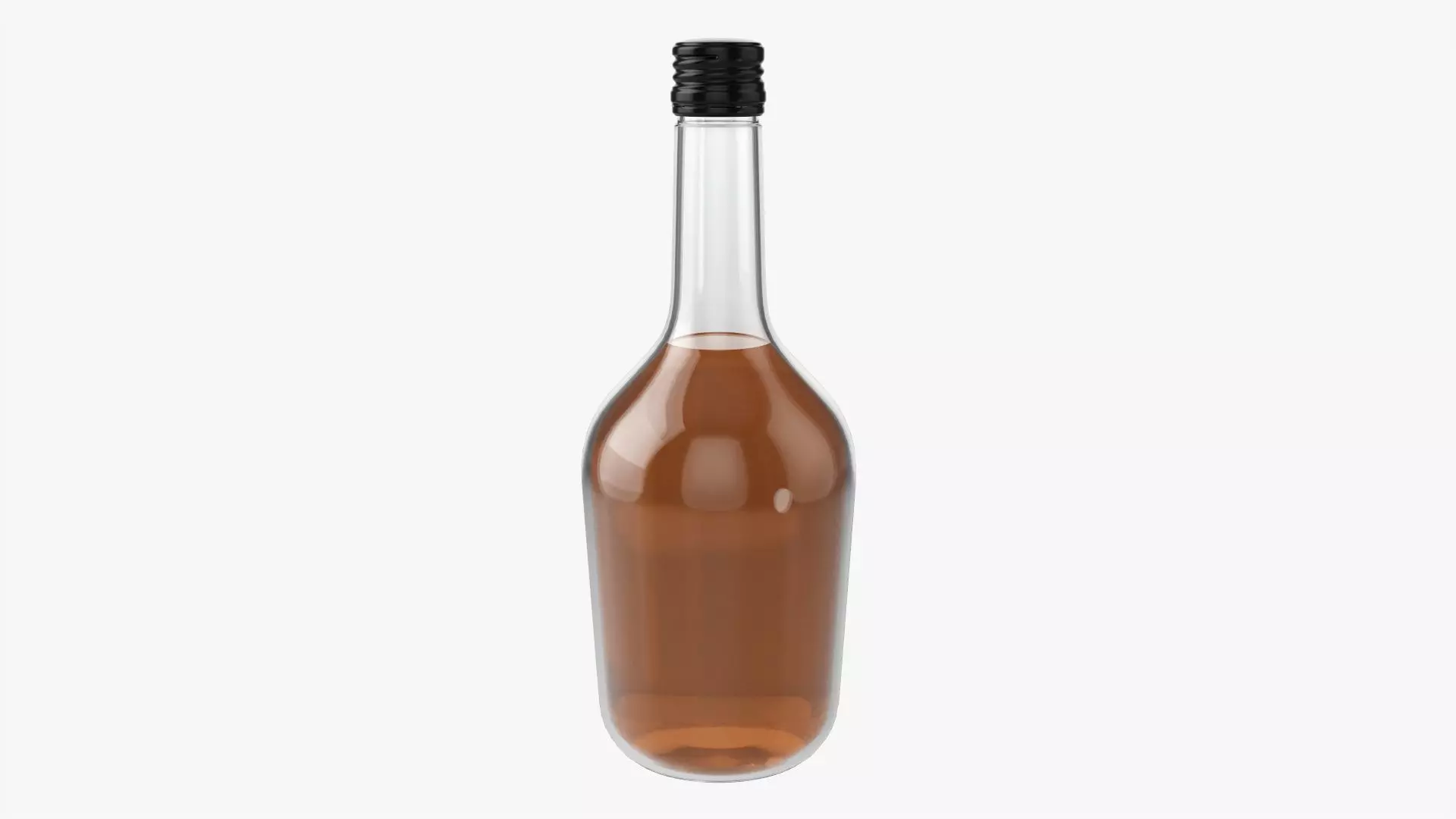 Whiskey bottle 09 3D model_0