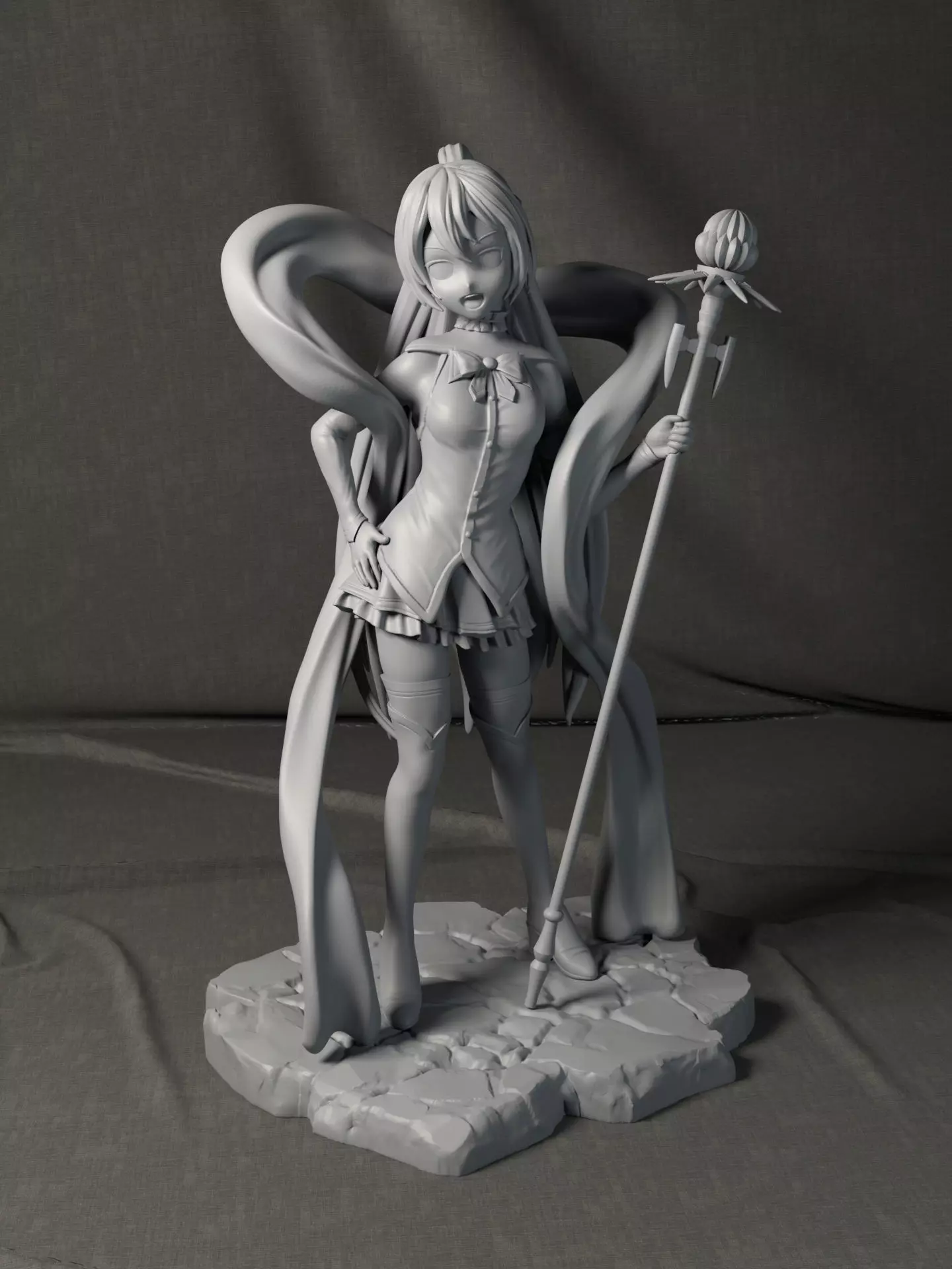 Aqua Goddess 3D print model_0