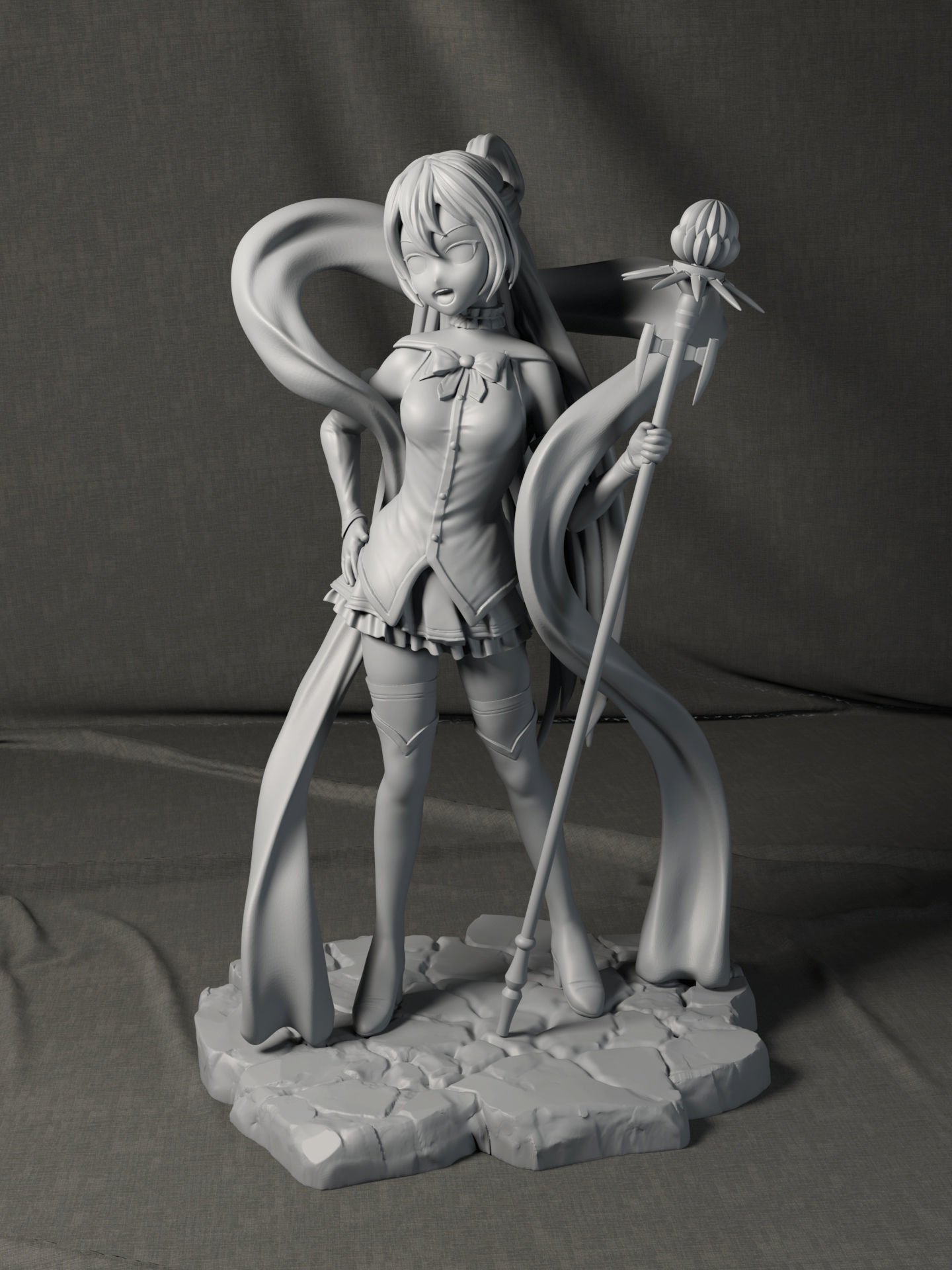 Aqua Goddess 3D print model_1