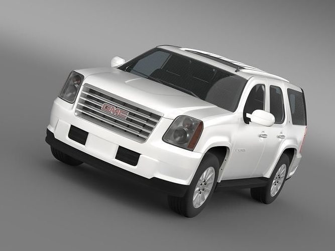 GMC Yukon Hybrid 2008 3D model