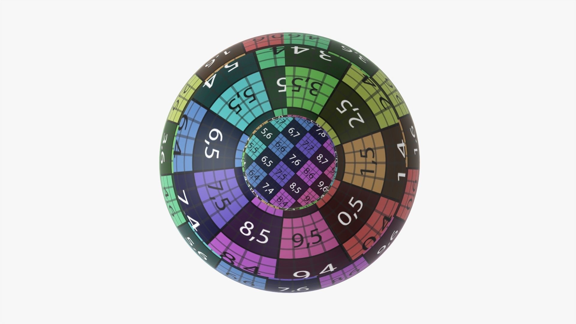 Whiskey bottle 10 3D model_17