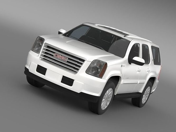 GMC Yukon Hybrid 2013 3D model