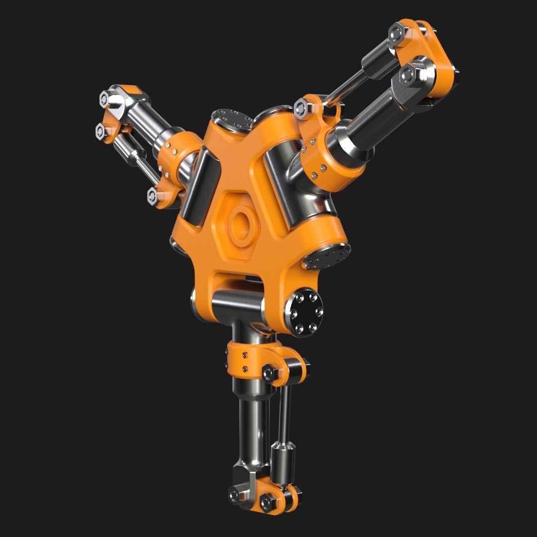 Subdivision-Ready Mechanical Details Kit-Bash VOL02 3D model_1