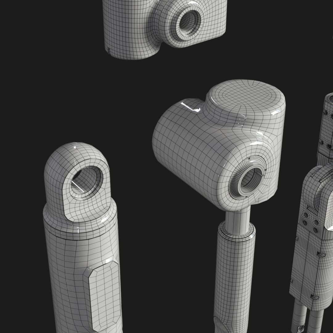 Subdivision-Ready Mechanical Details Kit-Bash VOL02 3D model_24