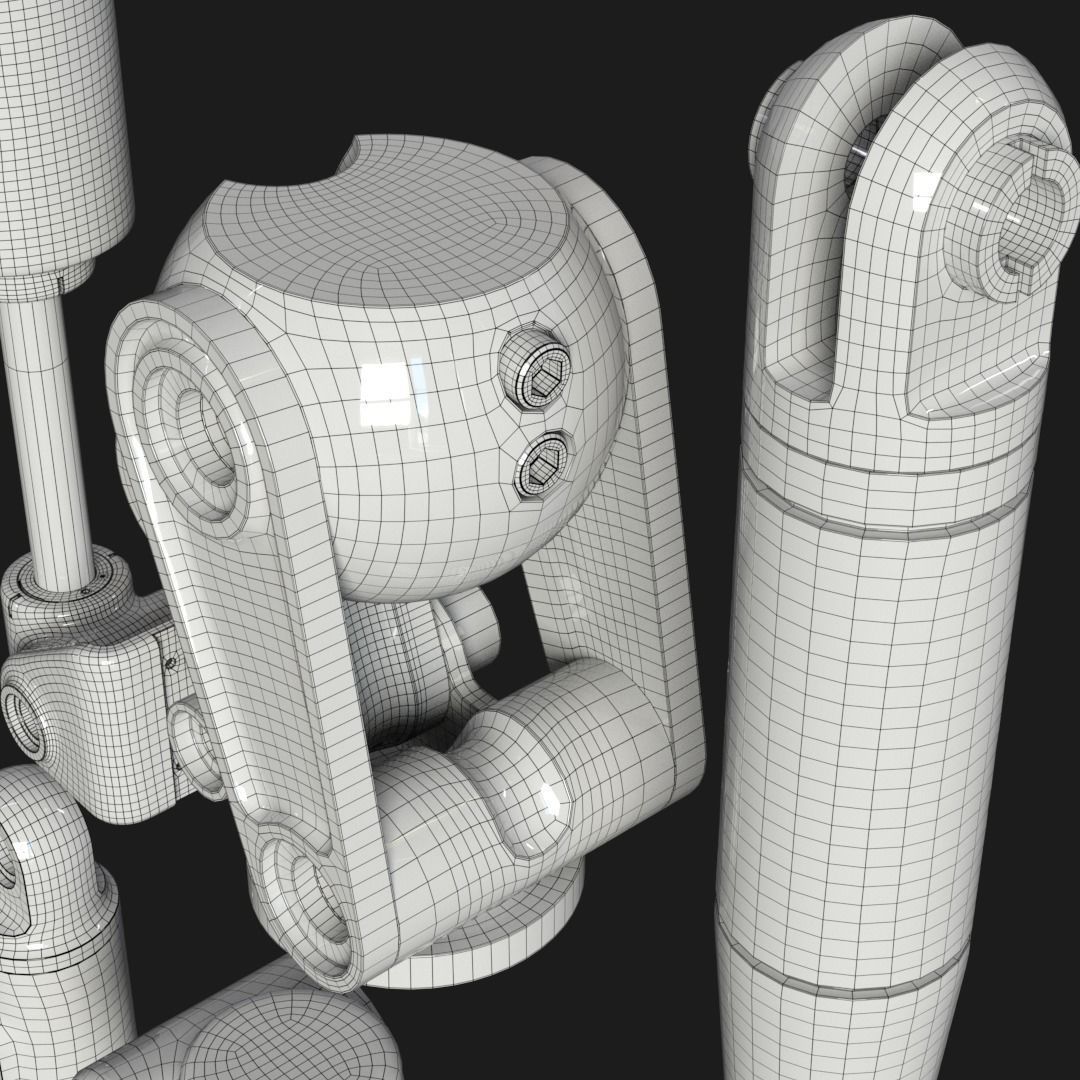 Subdivision-Ready Mechanical Details Kit-Bash VOL02 3D model_25
