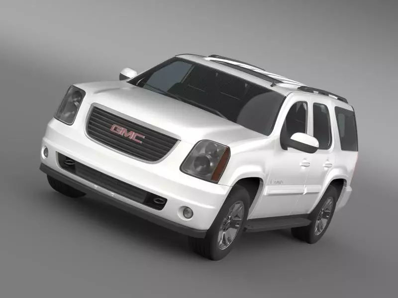 GMC Yukon SLT 2012 3D model