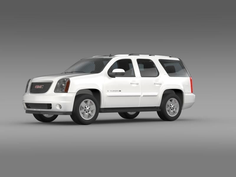 GMC Yukon XFE 2009 3D model_11