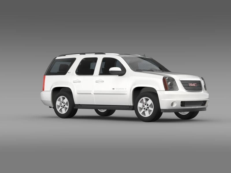 GMC Yukon XFE 2009 3D model_3