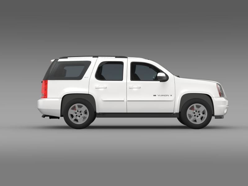GMC Yukon XFE 2009 3D model_6