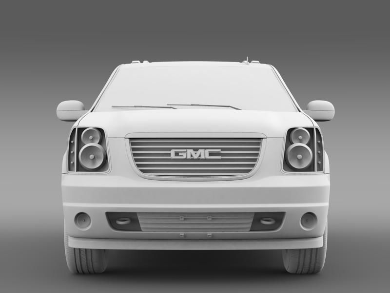 GMC Yukon XFE 2009 3D model_8