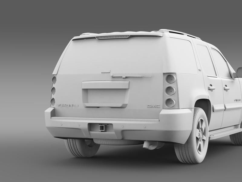 GMC Yukon XFE 2009 3D model_7