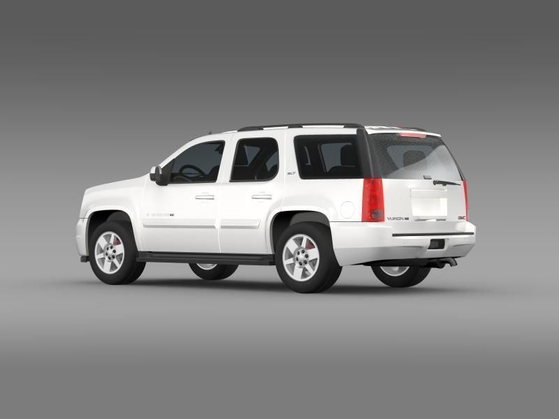 GMC Yukon XFE 2009 3D model_10
