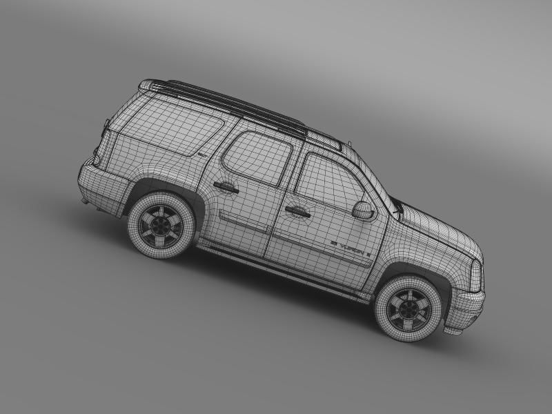 GMC Yukon XFE 2009 3D model_12