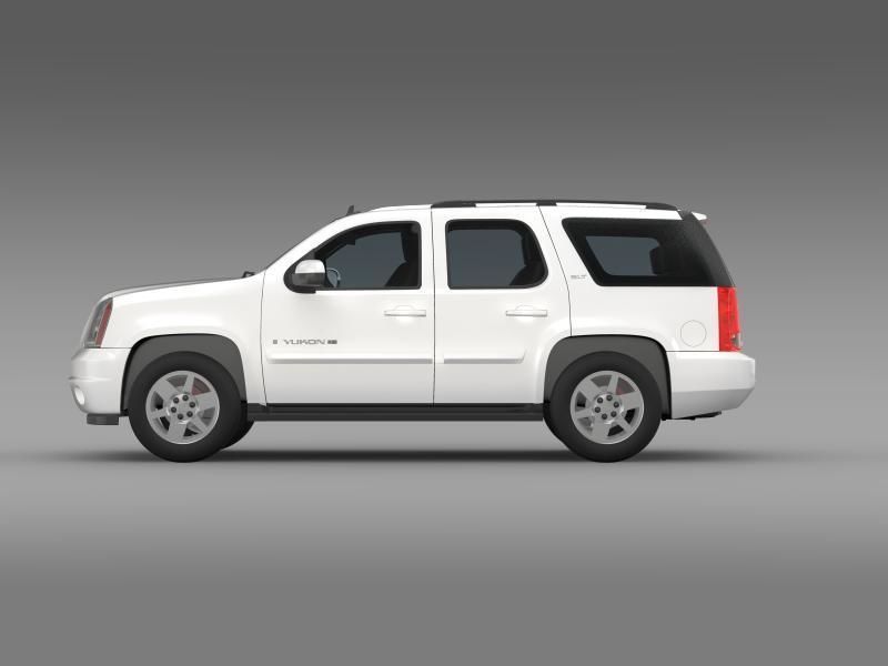 GMC Yukon XFE 2009 3D model_13