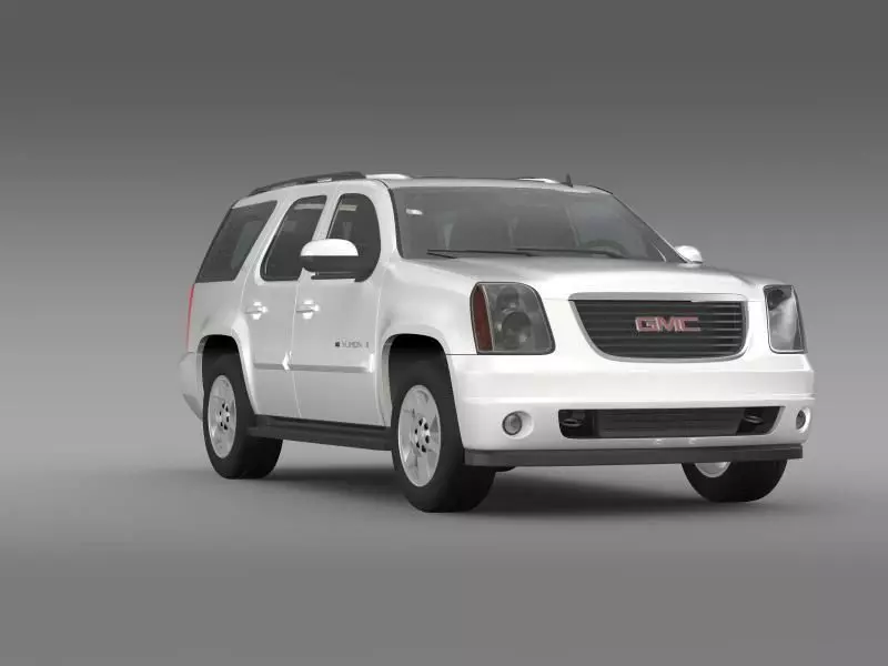 GMC Yukon XFE 2009 3D model_0