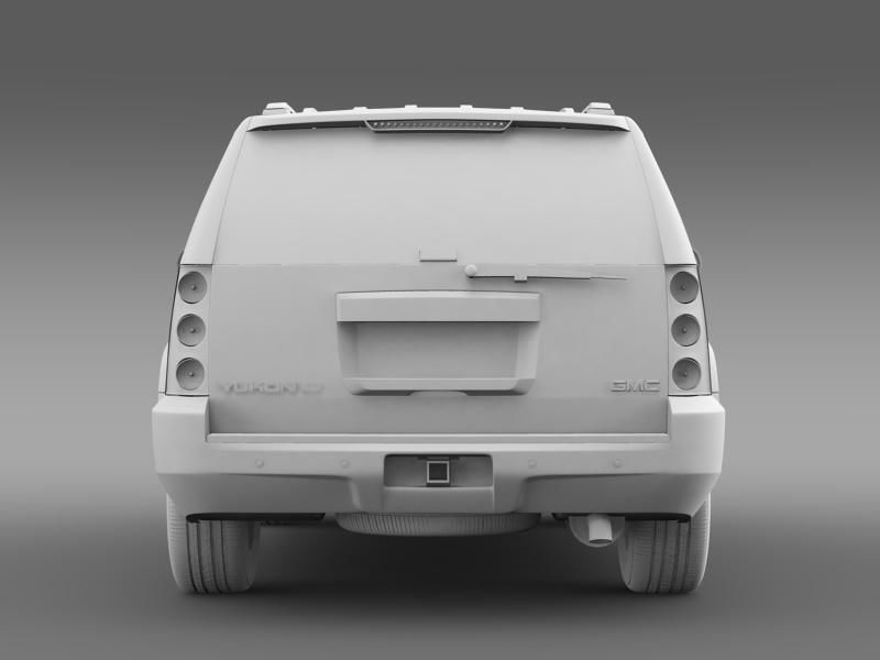 GMC Yukon XFE 2009 3D model_4