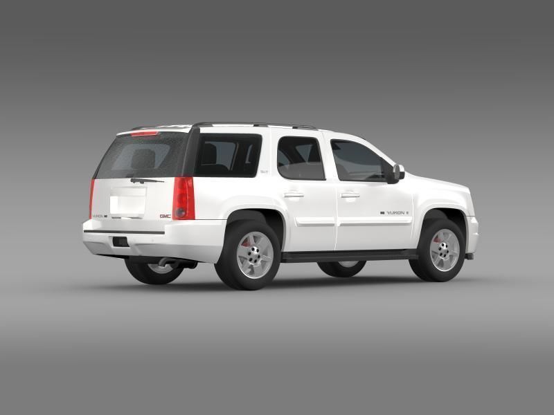 GMC Yukon XFE 2009 3D model_9