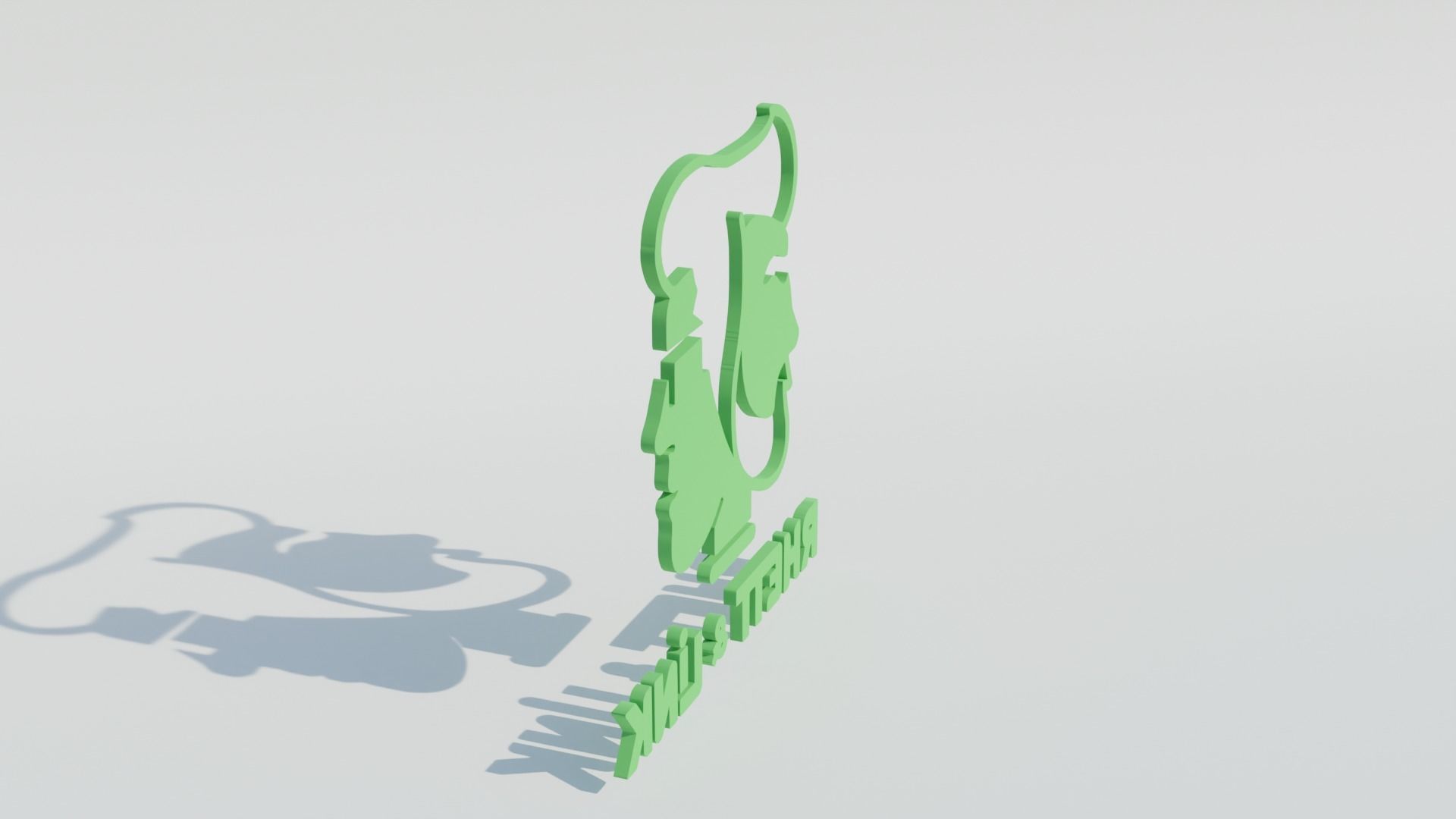 Rhett and Link Logo 3D model_6