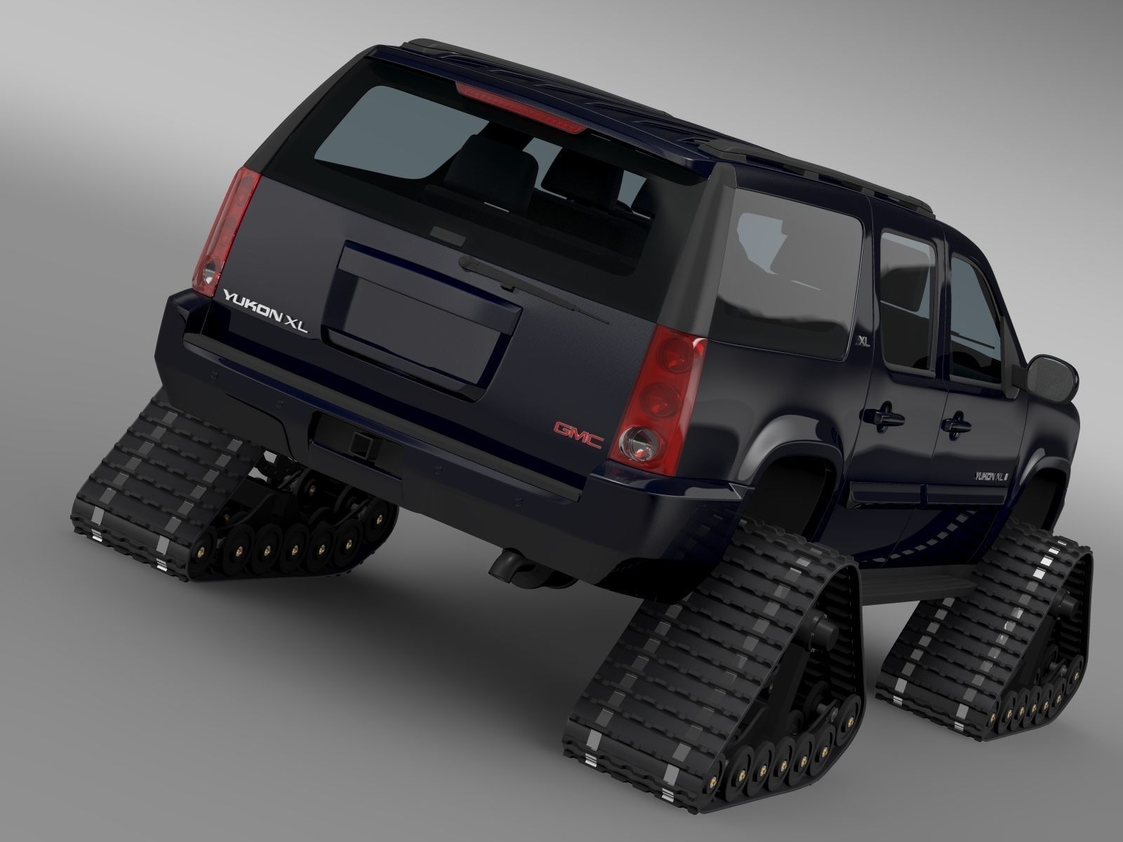 GMC Yukon XL Crawler 3D model_11