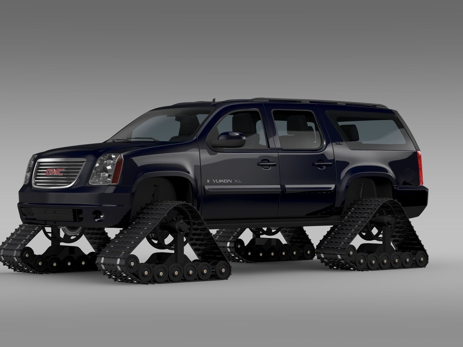 GMC Yukon XL Crawler 3D model_16