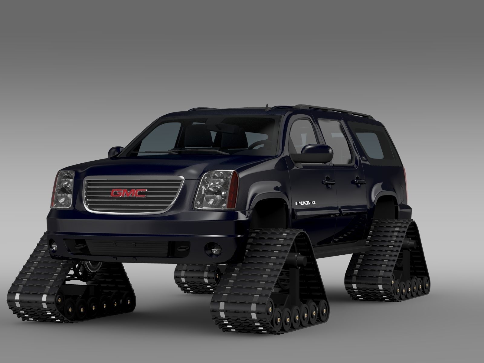 GMC Yukon XL Crawler 3D model_13
