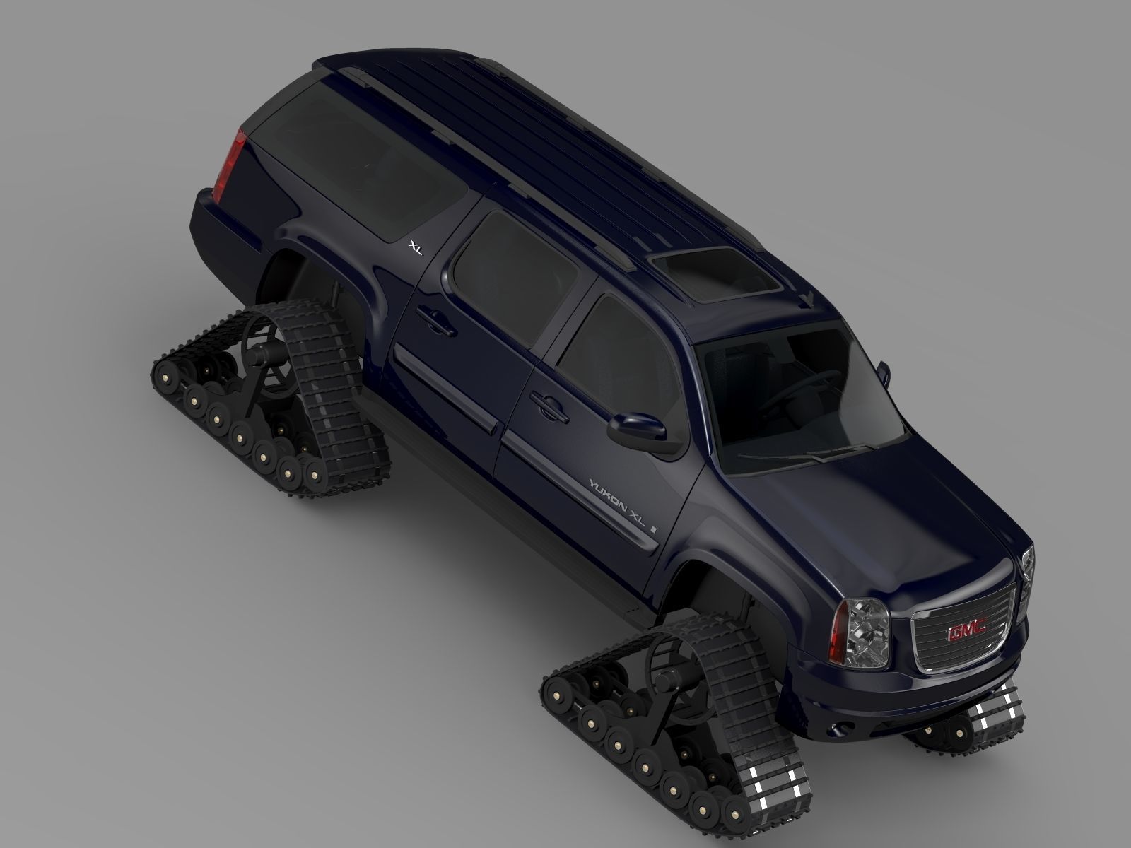 GMC Yukon XL Crawler 3D model_1