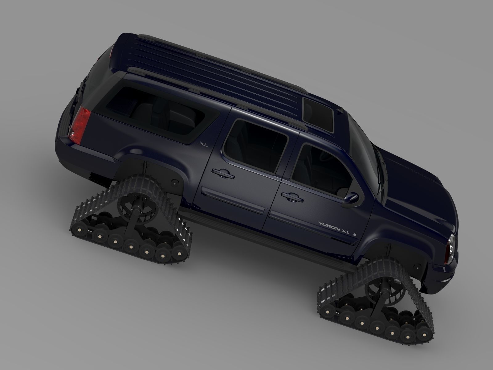 GMC Yukon XL Crawler 3D model_2