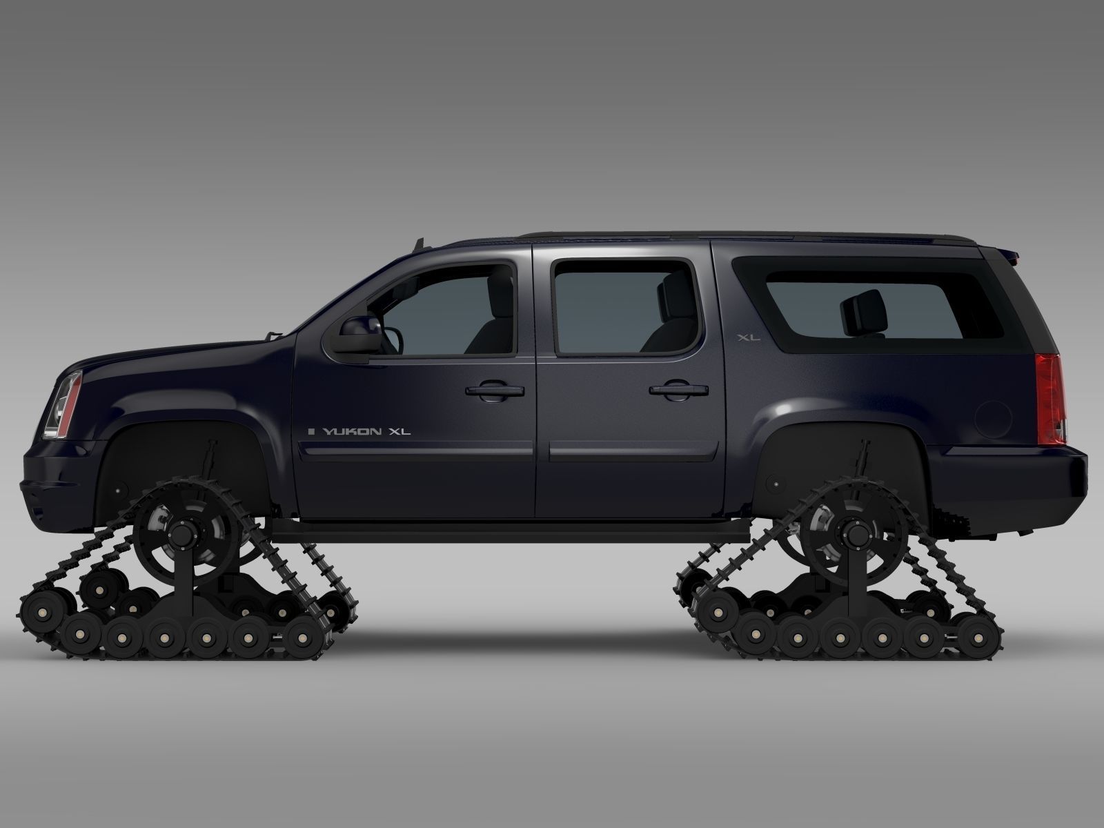 GMC Yukon XL Crawler 3D model_15