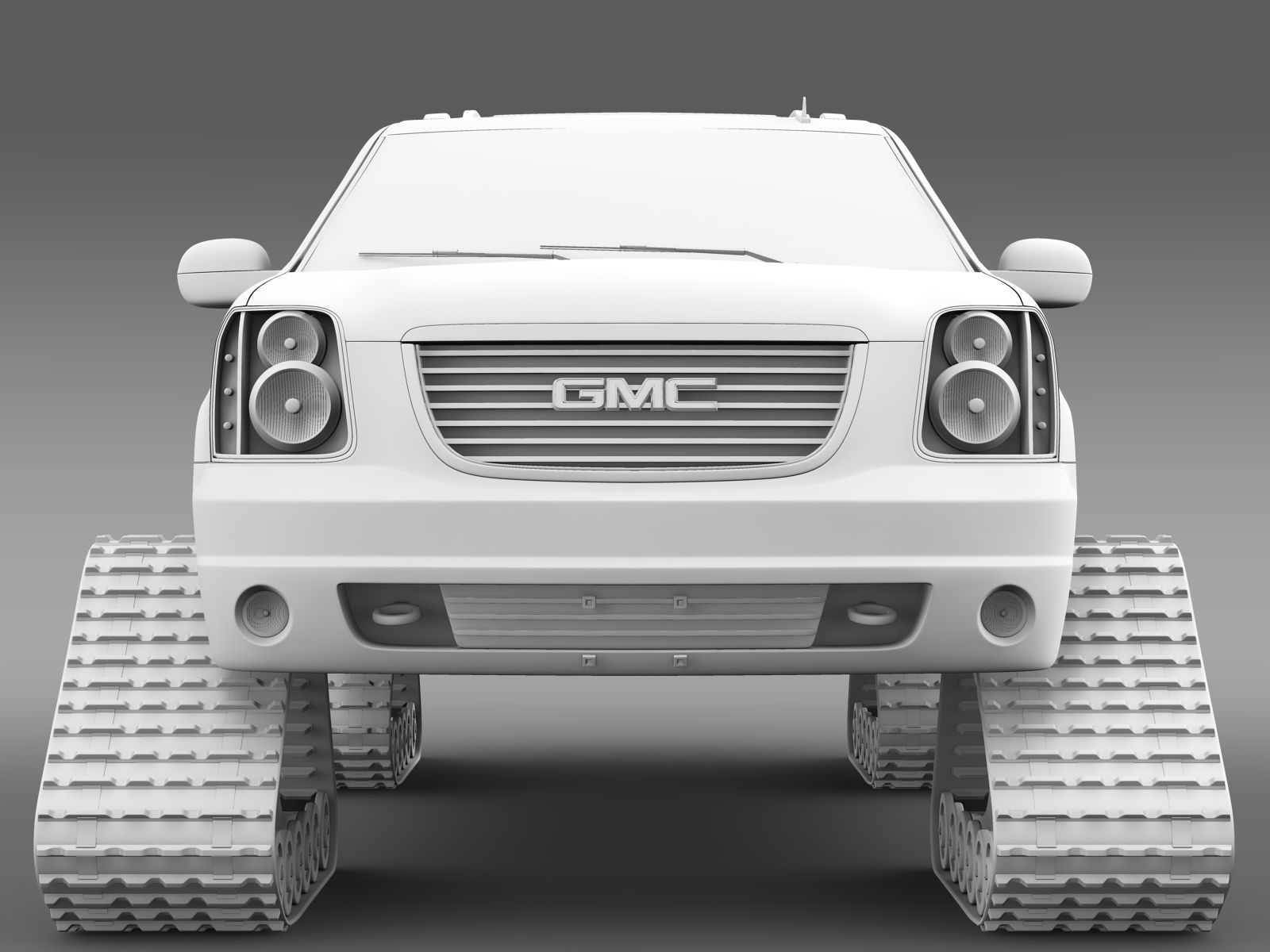 GMC Yukon XL Crawler 3D model_4