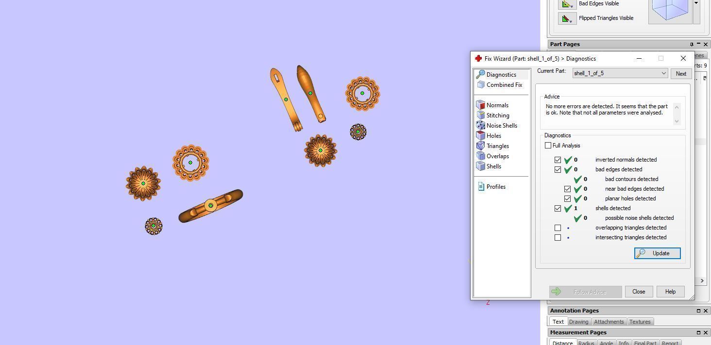 Ring and Earrings  3D print model_5