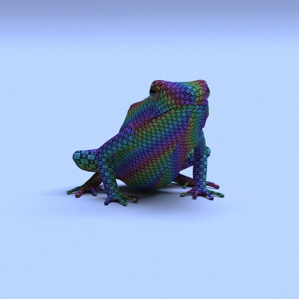 Poison Dart Frogs v3 - Package 3D model_51